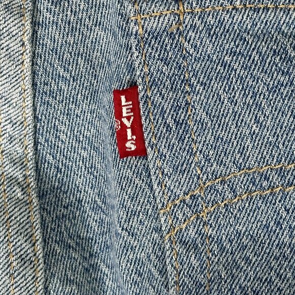 Levi's Wedgie Bootcut Premium Denim Patchwork Jeans - Picture 9 of 16